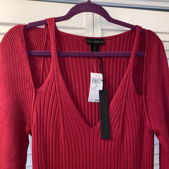 💎House Of Harlow cut out ribbed midi dress.💎 - Picture 3 of 7